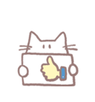 ゆっるいねこ（個別スタンプ：16）