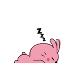 ピンクうさぎ☆（個別スタンプ：7）