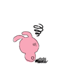 ピンクうさぎ☆（個別スタンプ：13）