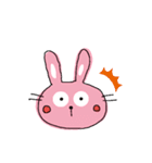 ピンクうさぎ☆（個別スタンプ：17）