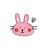 ピンクうさぎ☆（個別スタンプ：23）