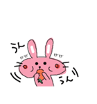 ピンクうさぎ☆（個別スタンプ：30）
