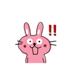 ピンクうさぎ☆（個別スタンプ：34）