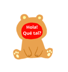Stickers en español スペイン 語 で 一言2（個別スタンプ：7）