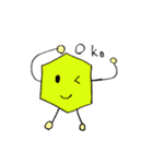 ゆるーい   ずけいの   すたんぷ（個別スタンプ：9）