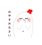 お花あざらしスタンプ（個別スタンプ：7）