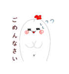 お花あざらしスタンプ（個別スタンプ：8）