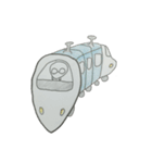 丸眼鏡の宇宙人5（個別スタンプ：6）