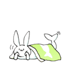 デコ文字なしだよ！うさかなちゃん！（個別スタンプ：2）