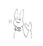 デコ文字なしだよ！うさかなちゃん！（個別スタンプ：4）
