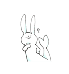デコ文字なしだよ！うさかなちゃん！（個別スタンプ：6）