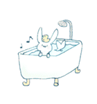 デコ文字なしだよ！うさかなちゃん！（個別スタンプ：17）