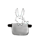 デコ文字なしだよ！うさかなちゃん！（個別スタンプ：25）