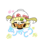 1.5頭身エイリアンと仲間たち☆彡（個別スタンプ：13）