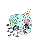 1.5頭身エイリアンと仲間たち☆彡（個別スタンプ：37）