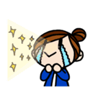 ちょっと変な女の子（個別スタンプ：4）