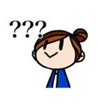 ちょっと変な女の子（個別スタンプ：12）