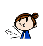 ちょっと変な女の子（個別スタンプ：13）