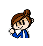 ちょっと変な女の子（個別スタンプ：21）