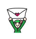 ちょっと変な女の子（個別スタンプ：36）