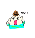 納豆ヘッド（個別スタンプ：3）