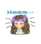 愛されフラガール！マノアちゃんスタンプ（個別スタンプ：16）