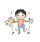 ゆるふわ男子①（個別スタンプ：34）