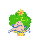 thee サボテン家族3（個別スタンプ：12）