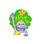 thee サボテン家族3（個別スタンプ：15）
