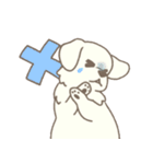 わんこ日和( しろ )（個別スタンプ：7）