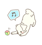 わんこ日和( しろ )（個別スタンプ：17）