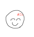 faces(怒り)（個別スタンプ：3）