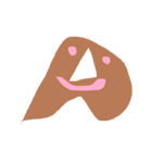 アルファベットクッキースタンプ（個別スタンプ：1）