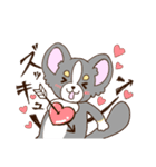 かわいいチワワ♡ブラックタンのあとむくん（個別スタンプ：1）