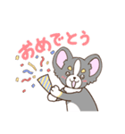 かわいいチワワ♡ブラックタンのあとむくん（個別スタンプ：9）