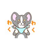 かわいいチワワ♡ブラックタンのあとむくん（個別スタンプ：28）