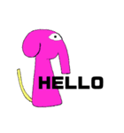 平面真顔動物（個別スタンプ：13）