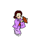 kimono Sticker．舞踊ver.（個別スタンプ：5）