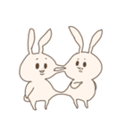 しらたま(うさぎ型)（個別スタンプ：7）