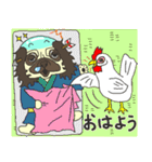 落武者パグのおっちーくんときどき豆柴（個別スタンプ：17）