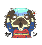 落武者パグのおっちーくんときどき豆柴（個別スタンプ：31）