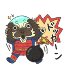 落武者パグのおっちーくんときどき豆柴（個別スタンプ：32）