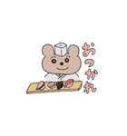 カフェラテ色のクマ2（個別スタンプ：6）