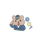 カフェラテ色のクマ2（個別スタンプ：7）