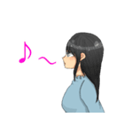 ☆敬語女子☆（個別スタンプ：32）