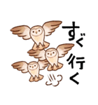 フクロウたちのスタンプ（個別スタンプ：14）