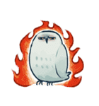 フクロウたちのスタンプ（個別スタンプ：23）