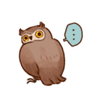 フクロウたちのスタンプ（個別スタンプ：28）
