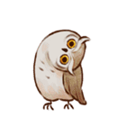 フクロウたちのスタンプ（個別スタンプ：31）