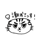 アメショ柄のスコティッシュフォールド（個別スタンプ：23）